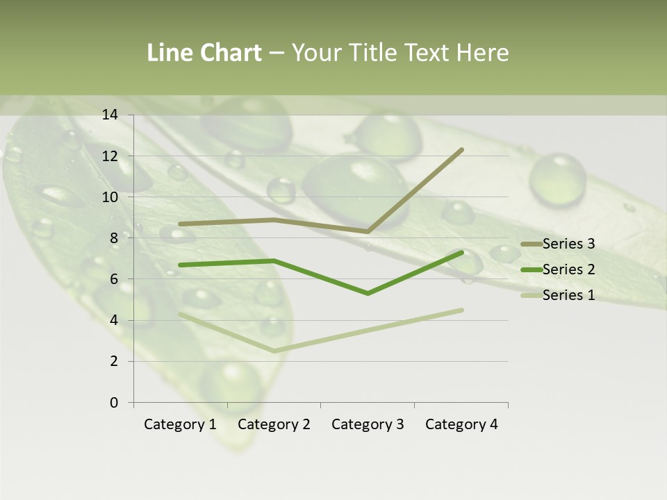 Rain Herb Growth PowerPoint Template