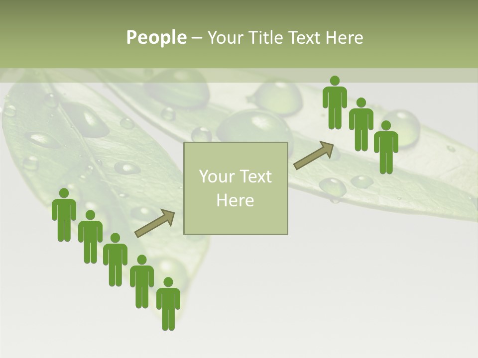 Rain Herb Growth PowerPoint Template