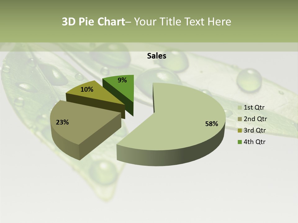 Rain Herb Growth PowerPoint Template