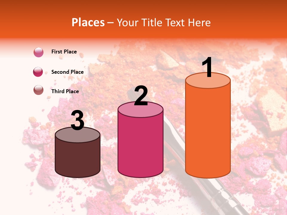 Background Makeup Isolated PowerPoint Template