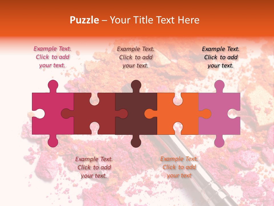 Background Makeup Isolated PowerPoint Template