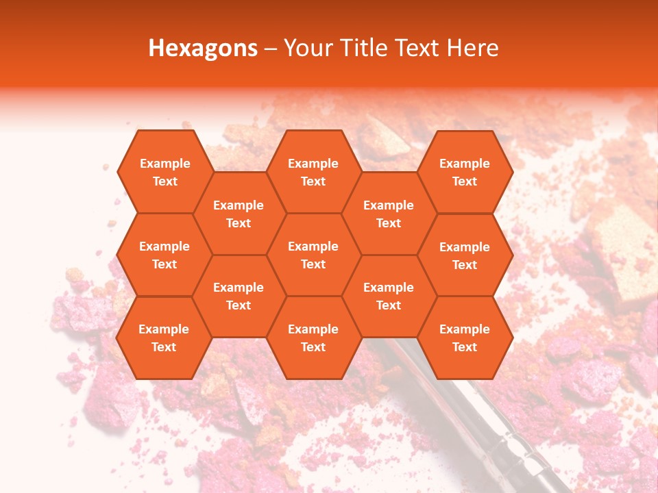 Background Makeup Isolated PowerPoint Template