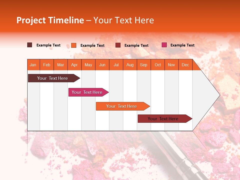 Background Makeup Isolated PowerPoint Template