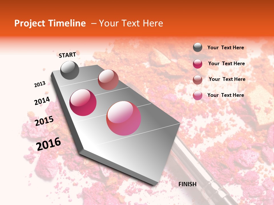 Background Makeup Isolated PowerPoint Template