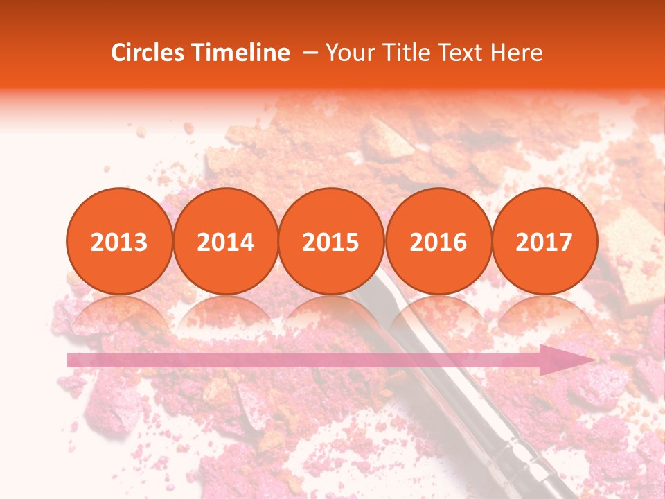 Background Makeup Isolated PowerPoint Template