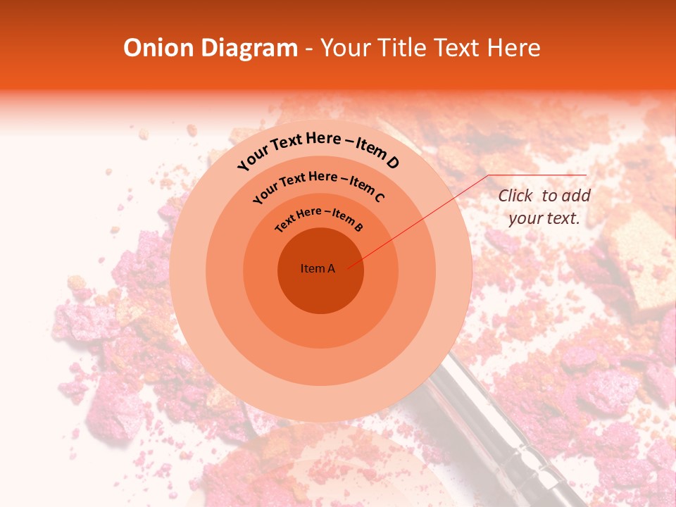 Background Makeup Isolated PowerPoint Template