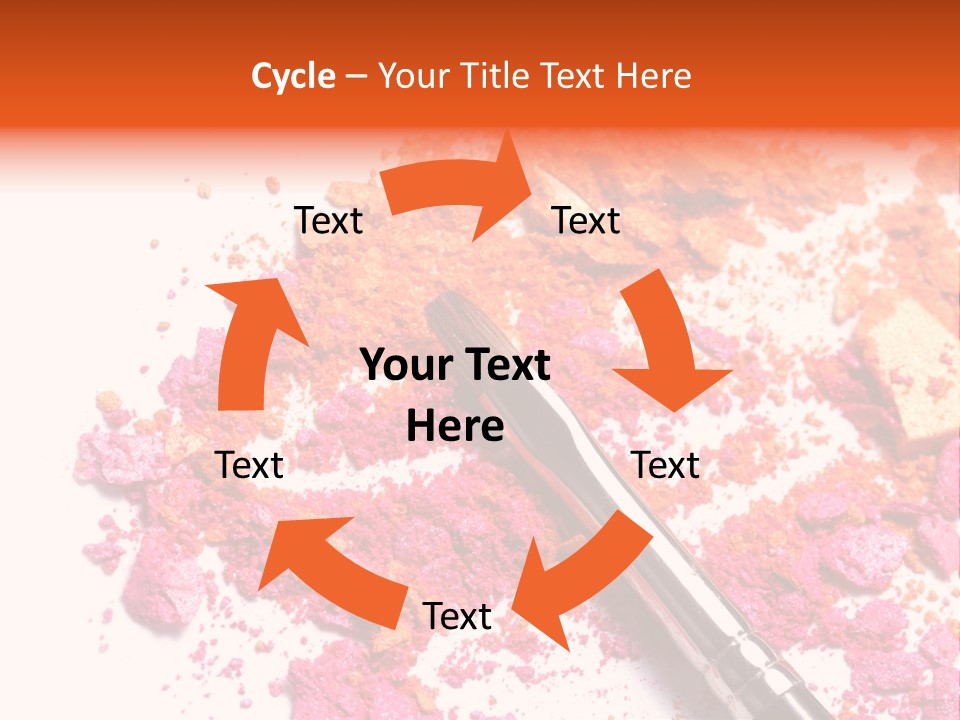 Background Makeup Isolated PowerPoint Template