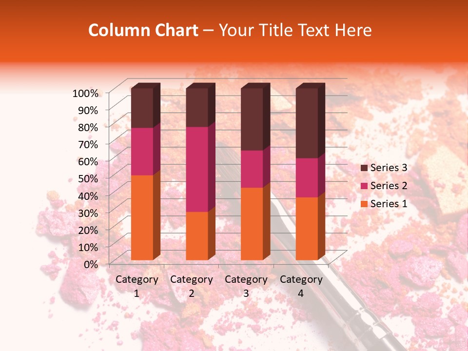 Background Makeup Isolated PowerPoint Template