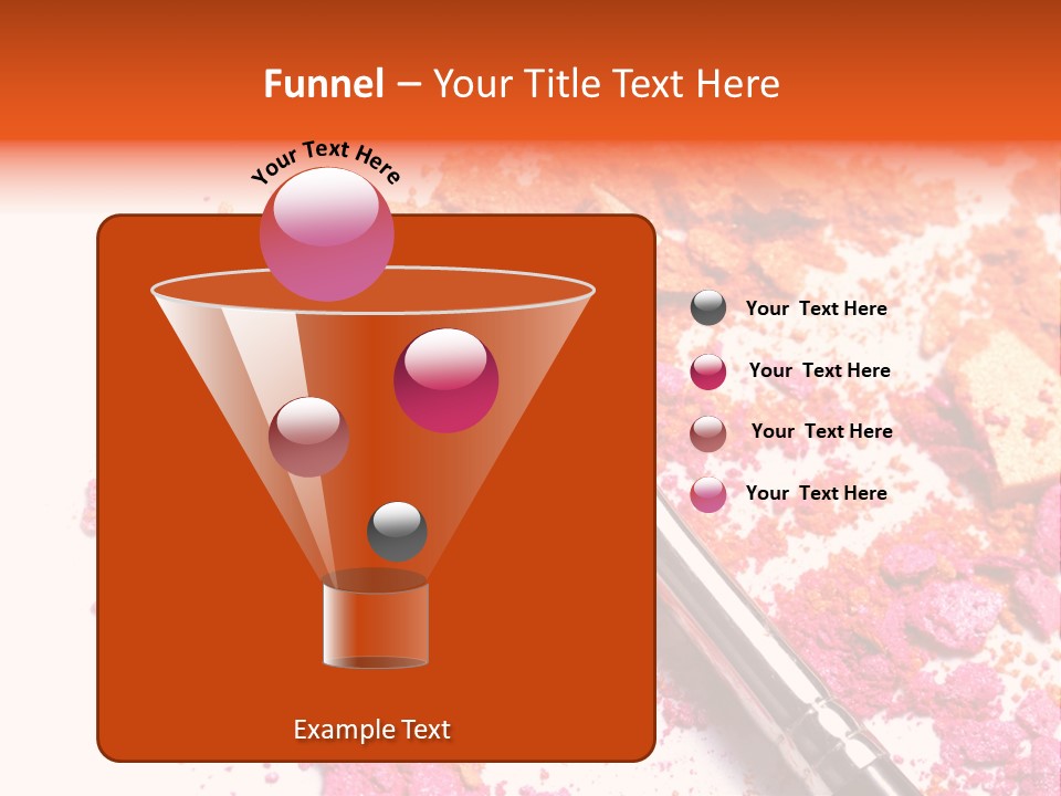 Background Makeup Isolated PowerPoint Template