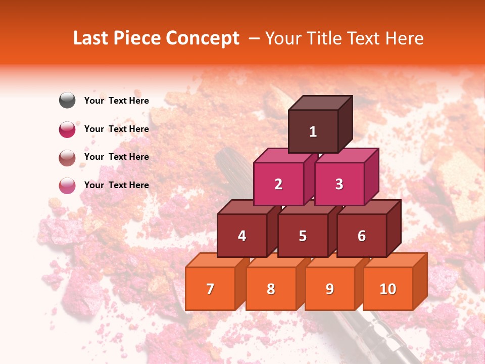 Background Makeup Isolated PowerPoint Template