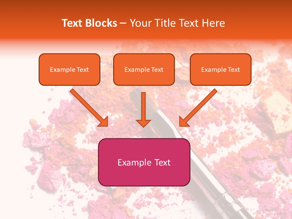 Background Makeup Isolated PowerPoint Template