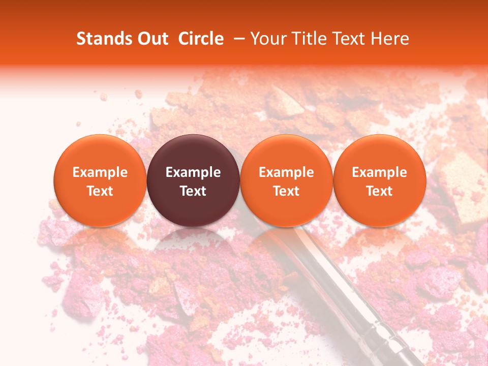 Background Makeup Isolated PowerPoint Template