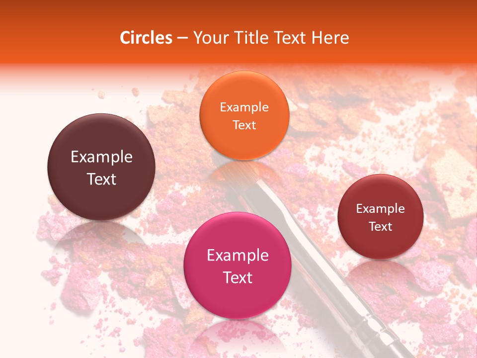 Background Makeup Isolated PowerPoint Template