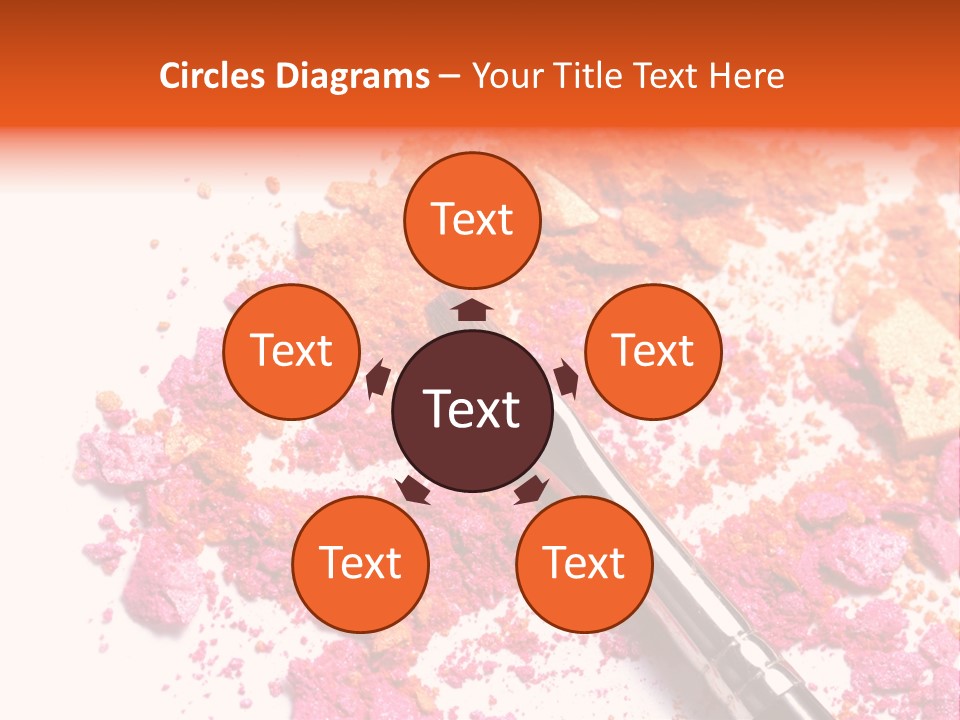 Background Makeup Isolated PowerPoint Template