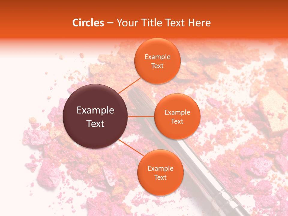 Background Makeup Isolated PowerPoint Template