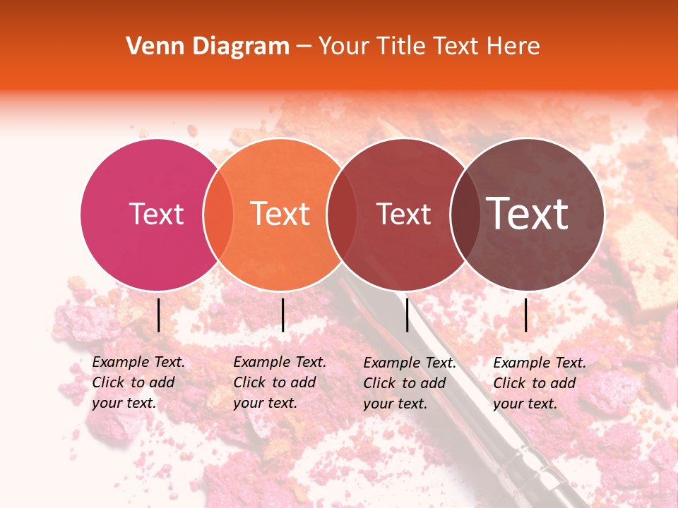 Background Makeup Isolated PowerPoint Template