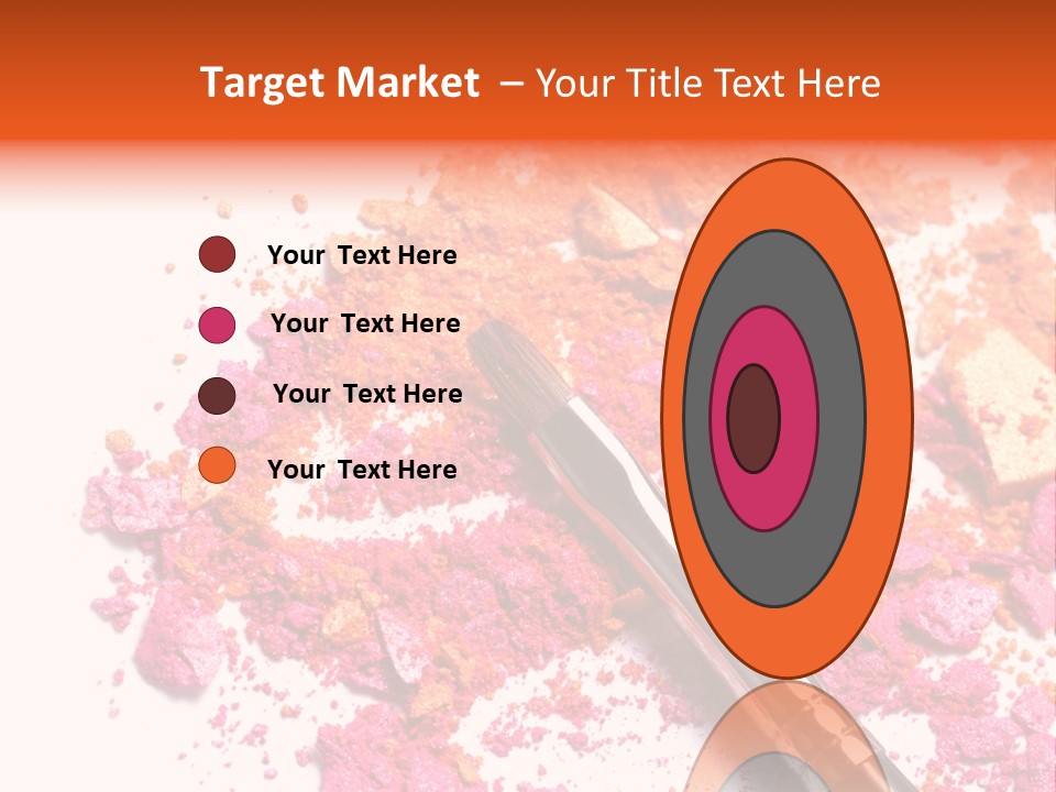 Background Makeup Isolated PowerPoint Template