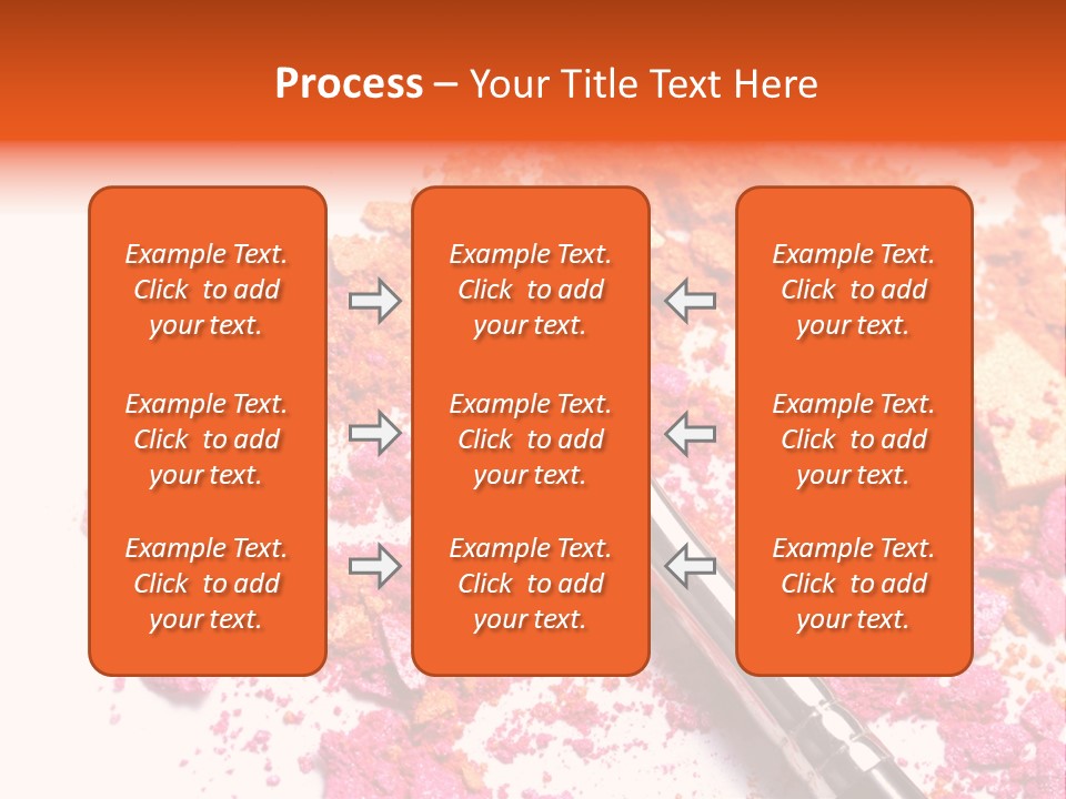 Background Makeup Isolated PowerPoint Template