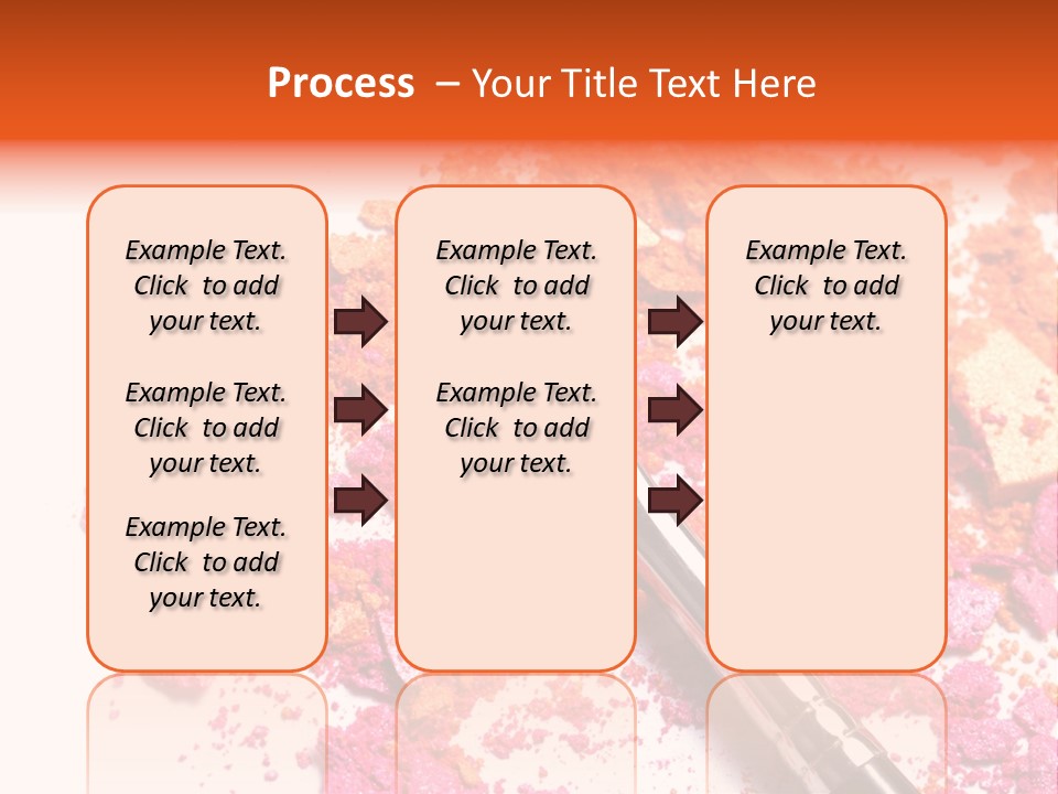 Background Makeup Isolated PowerPoint Template