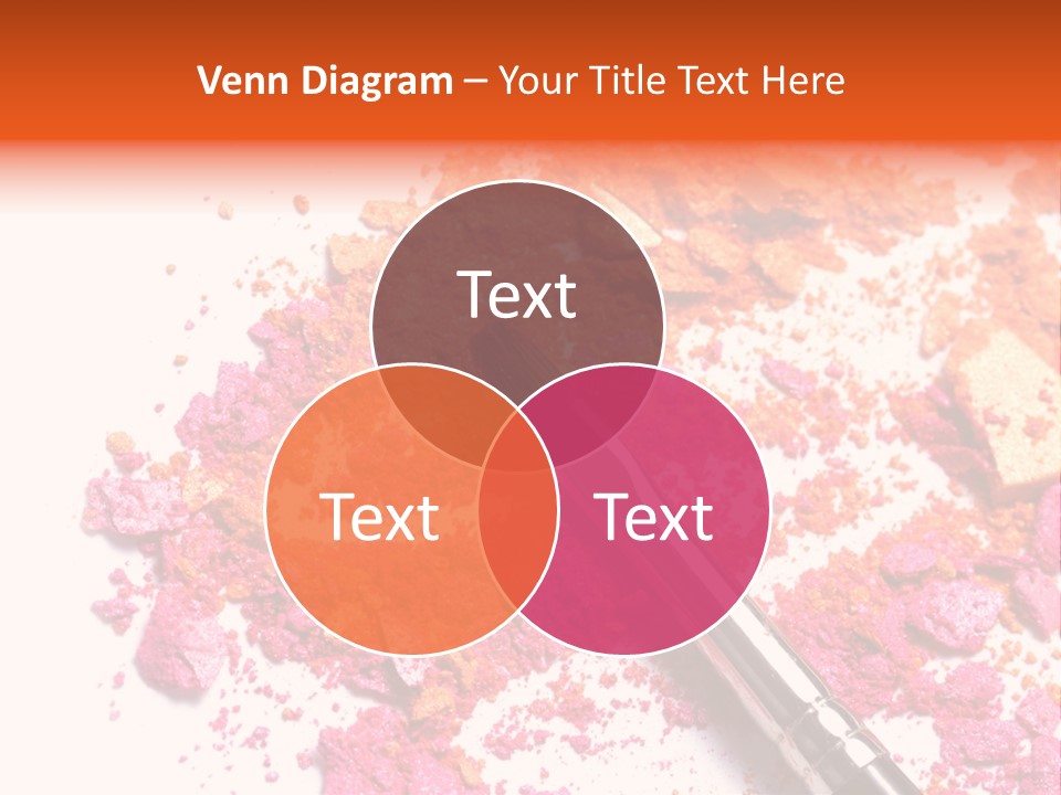 Background Makeup Isolated PowerPoint Template