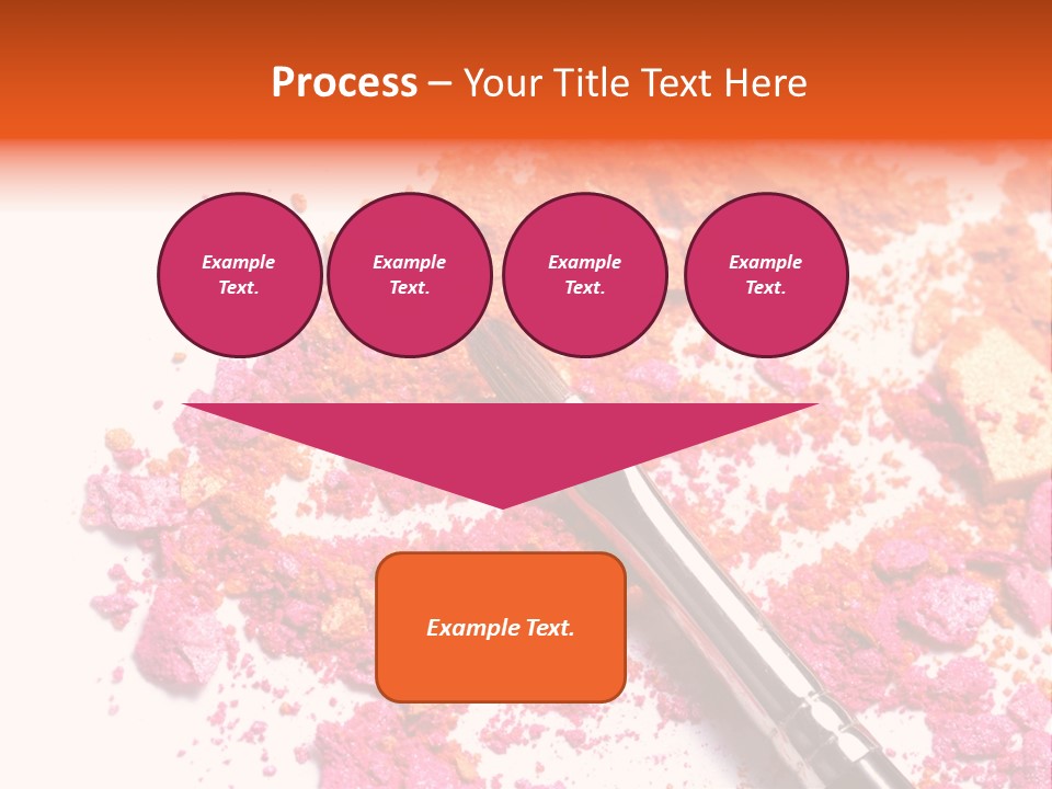 Background Makeup Isolated PowerPoint Template