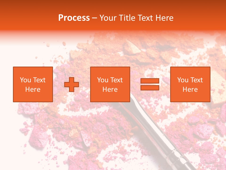 Background Makeup Isolated PowerPoint Template