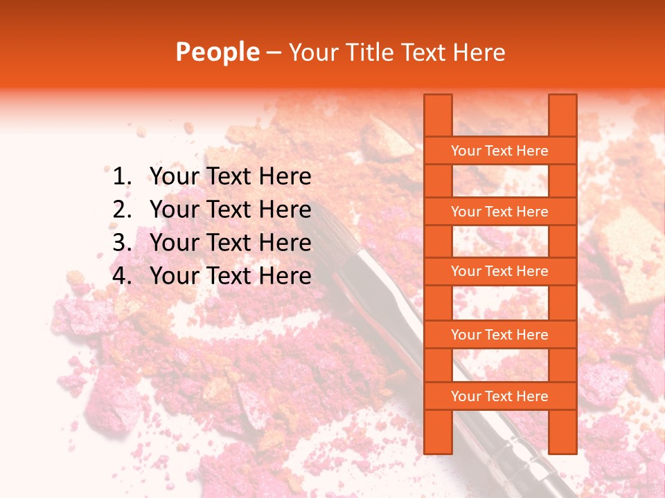 Background Makeup Isolated PowerPoint Template