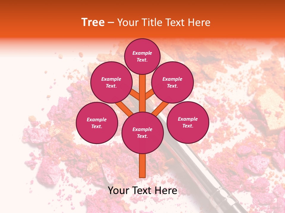 Background Makeup Isolated PowerPoint Template