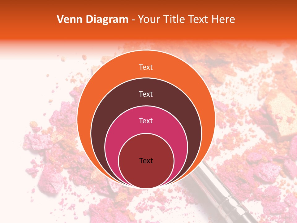 Background Makeup Isolated PowerPoint Template
