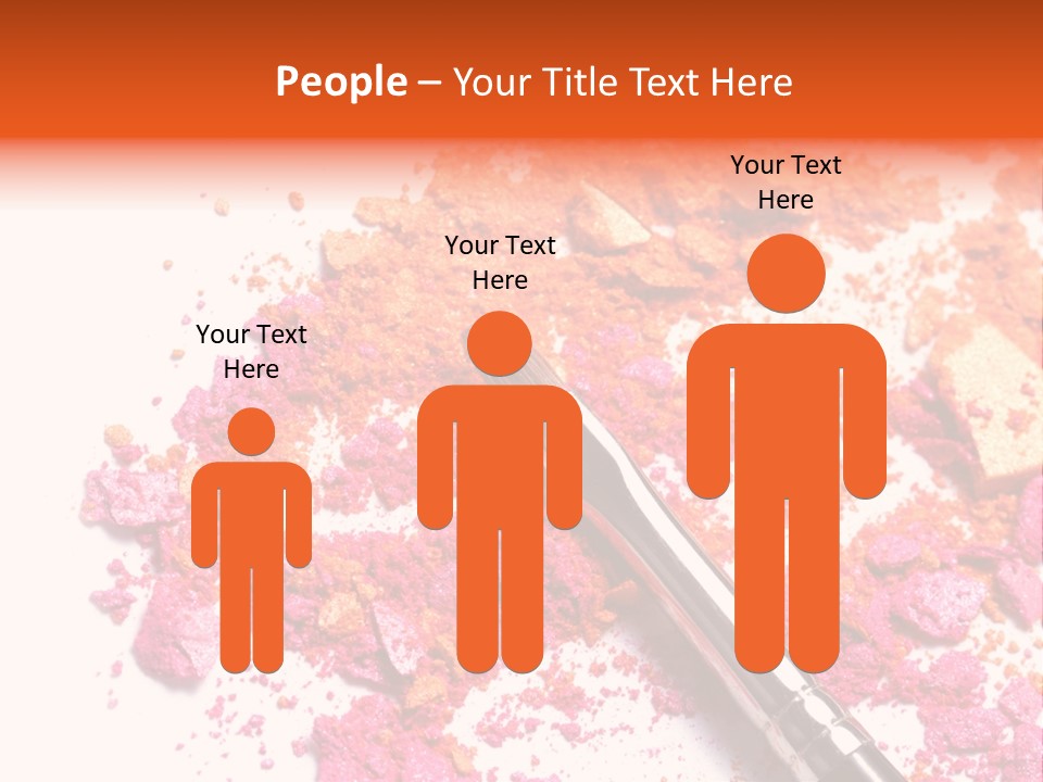 Background Makeup Isolated PowerPoint Template
