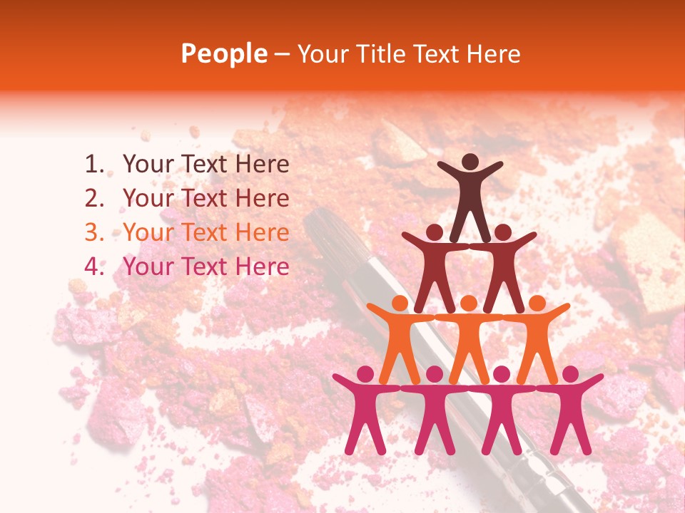 Background Makeup Isolated PowerPoint Template