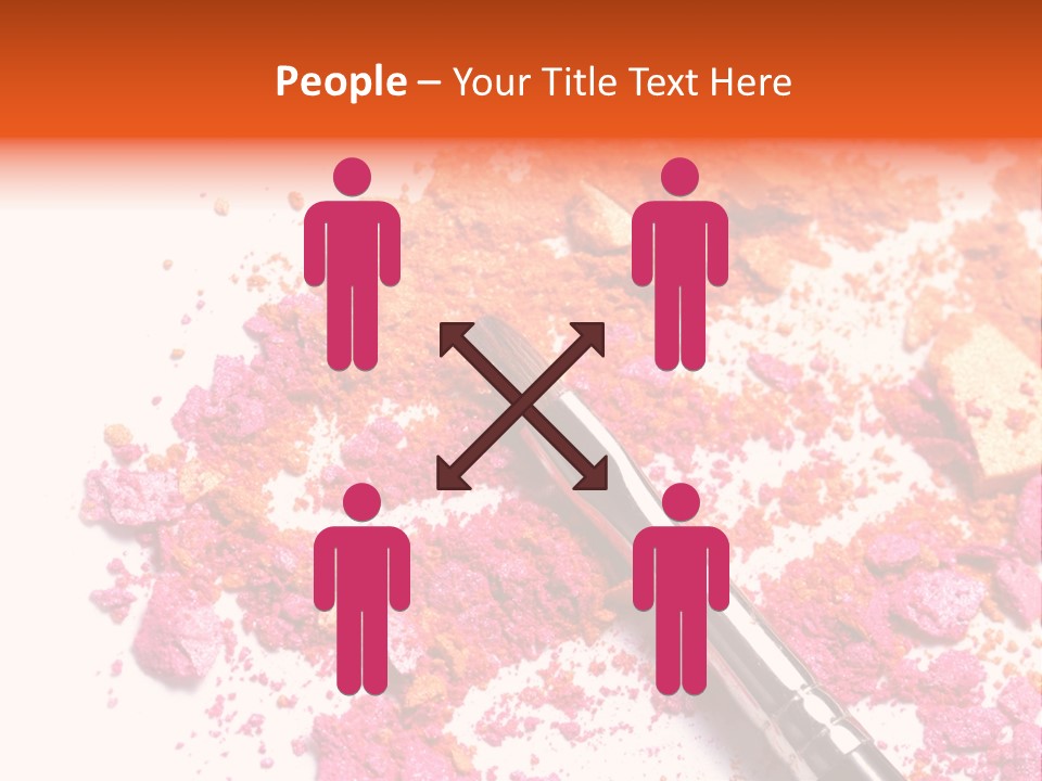 Background Makeup Isolated PowerPoint Template
