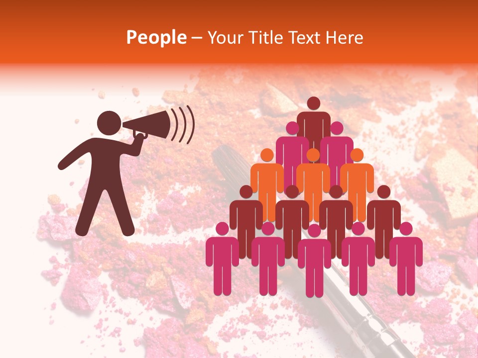 Background Makeup Isolated PowerPoint Template