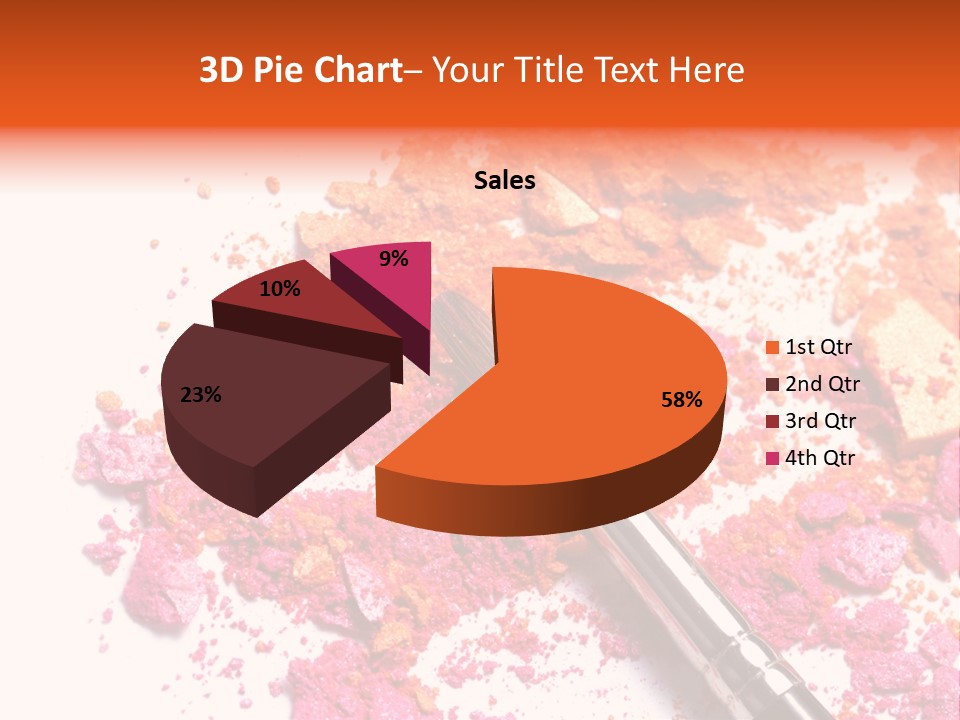 Background Makeup Isolated PowerPoint Template
