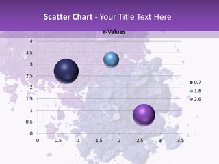 Make Purple Isolated PowerPoint Template