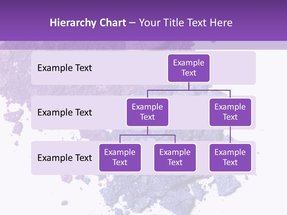 Make Purple Isolated PowerPoint Template