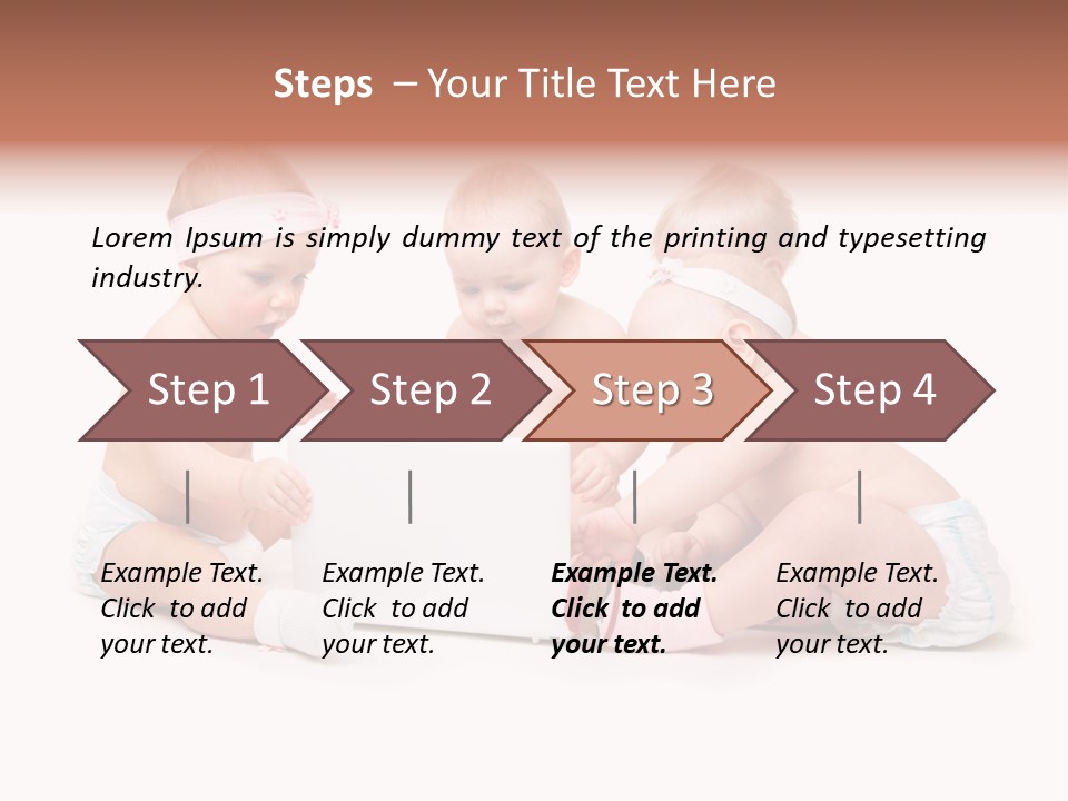 Fun Girl Small PowerPoint Template