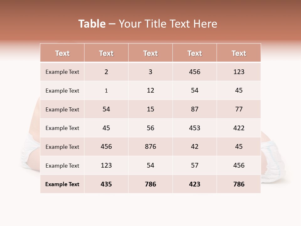 Fun Girl Small PowerPoint Template