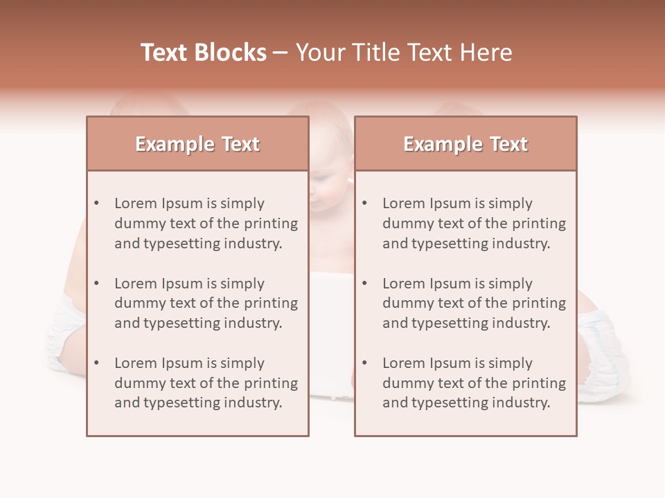 Fun Girl Small PowerPoint Template