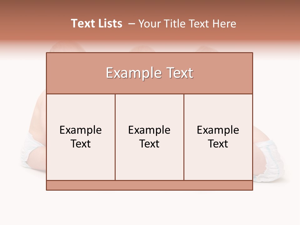 Fun Girl Small PowerPoint Template