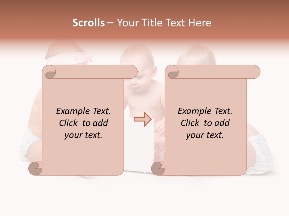 Fun Girl Small PowerPoint Template