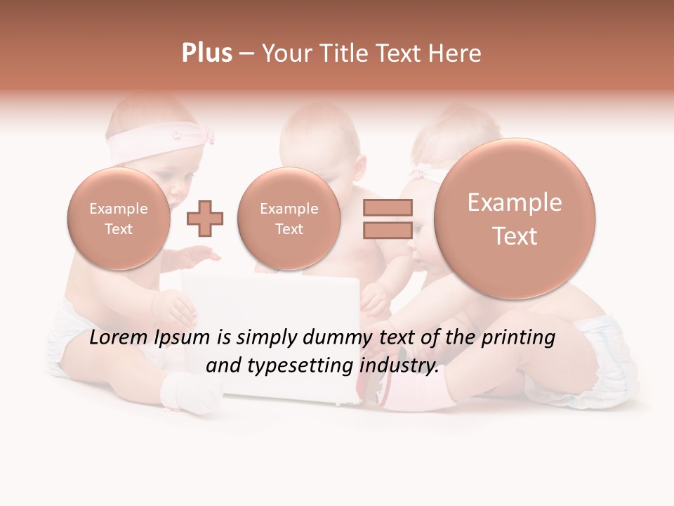 Fun Girl Small PowerPoint Template