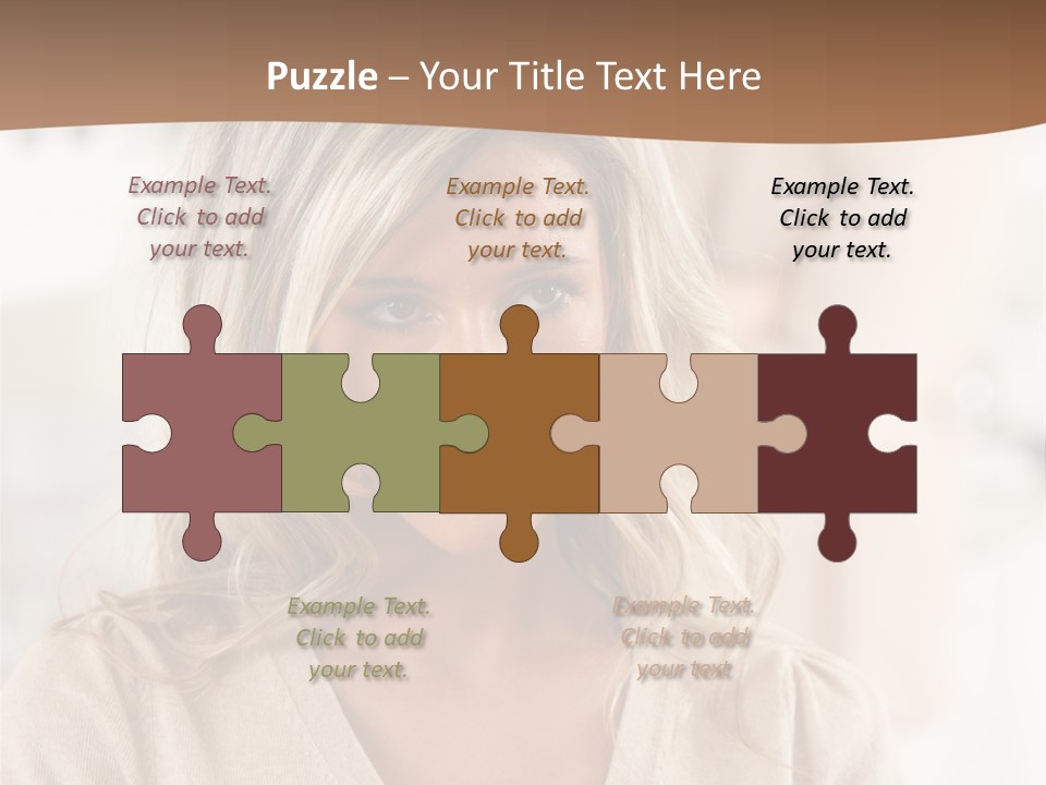 Shot Scream White PowerPoint Template