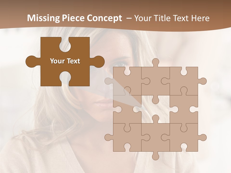 Shot Scream White PowerPoint Template