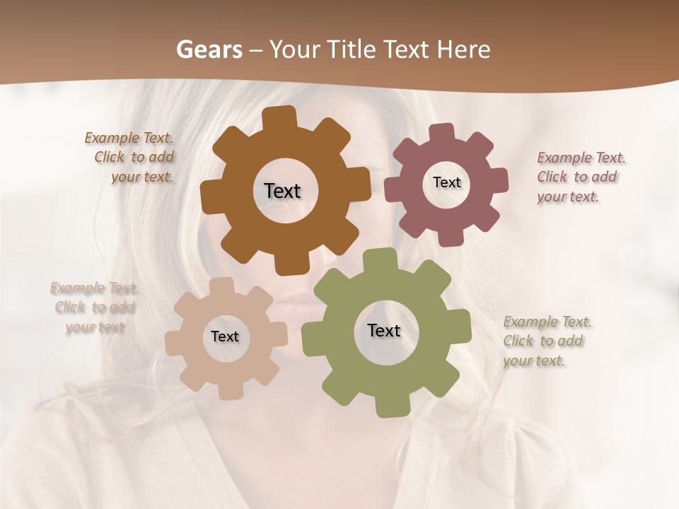 Shot Scream White PowerPoint Template