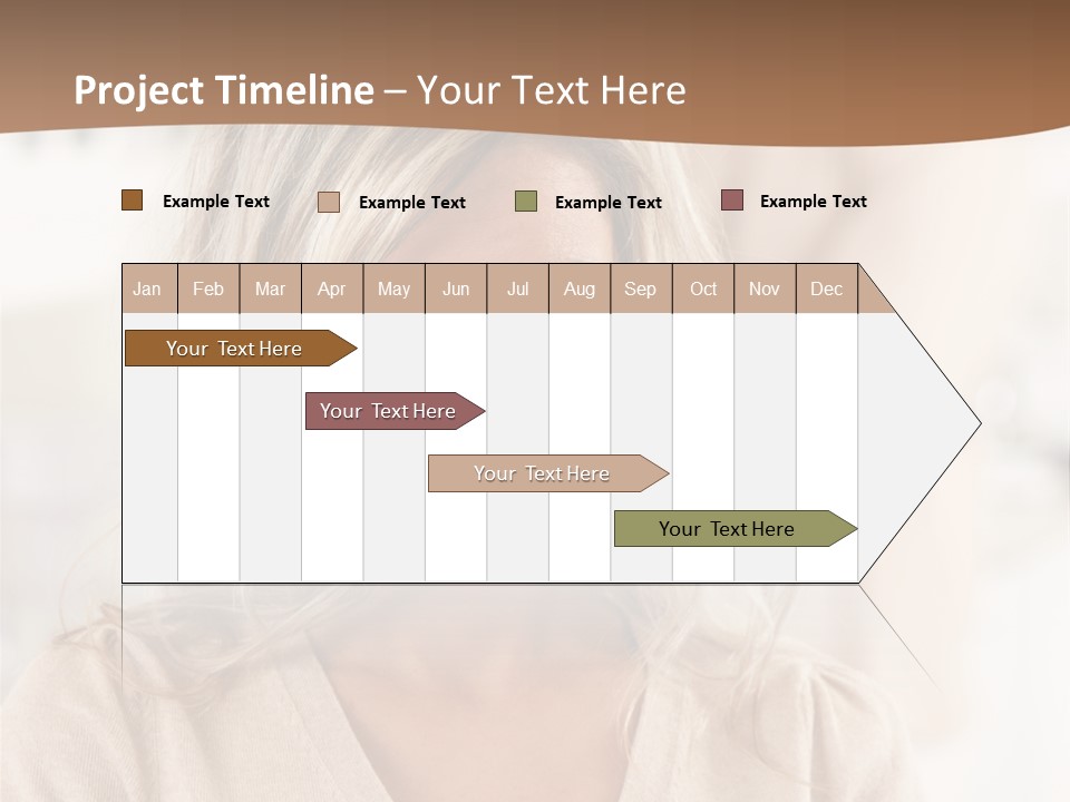 Shot Scream White PowerPoint Template