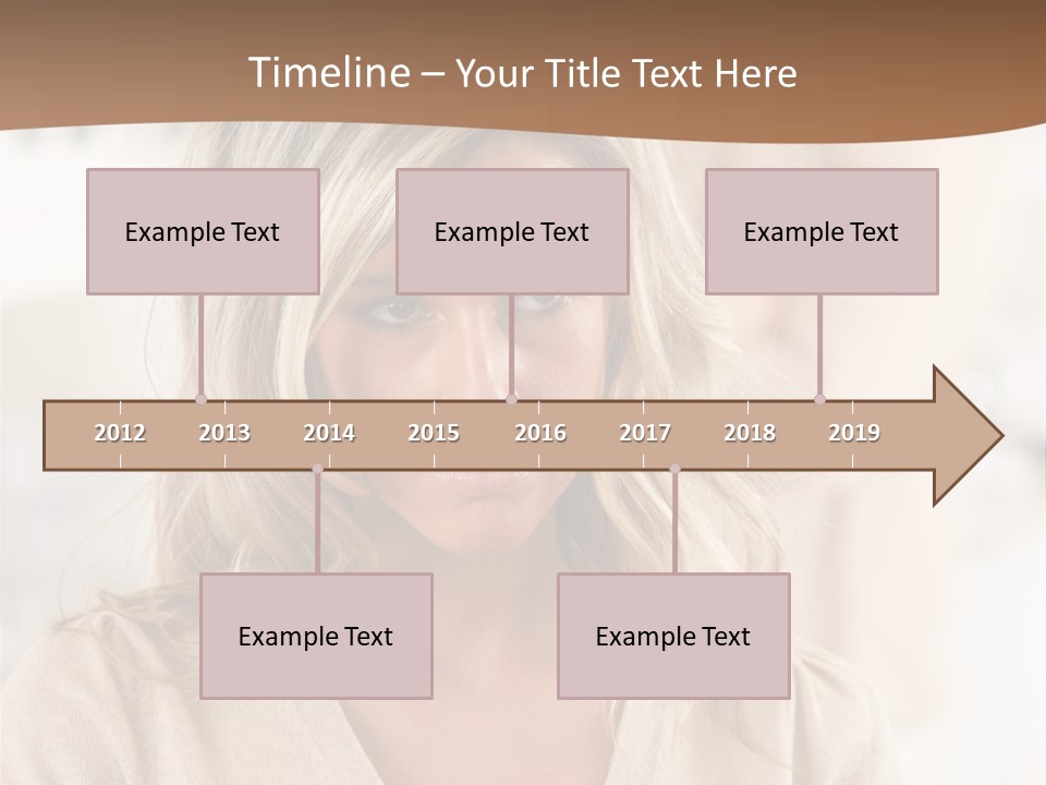 Shot Scream White PowerPoint Template
