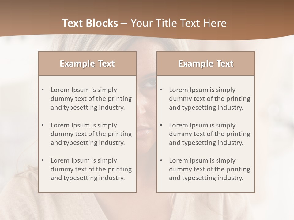 Shot Scream White PowerPoint Template