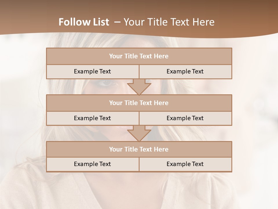 Shot Scream White PowerPoint Template