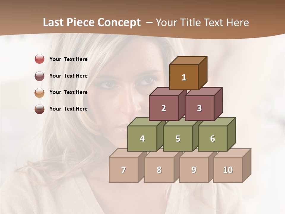 Shot Scream White PowerPoint Template